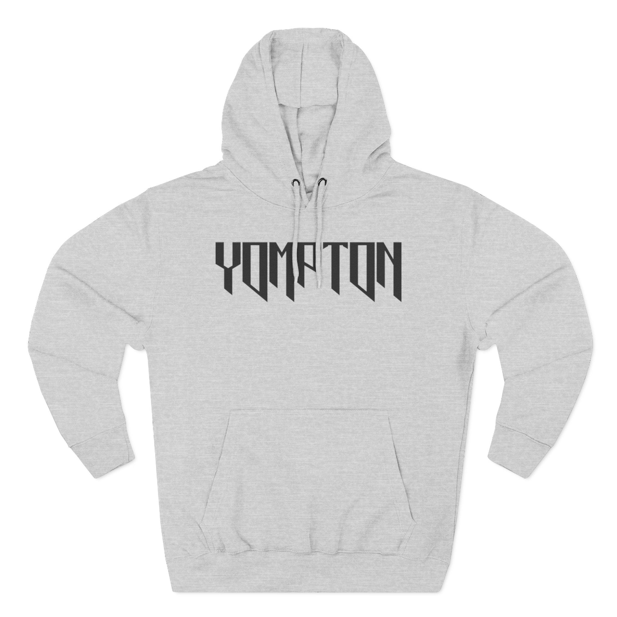 Three-Panel Fleece Hoodie