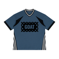 Unisex Color Block V-Neck Jersey