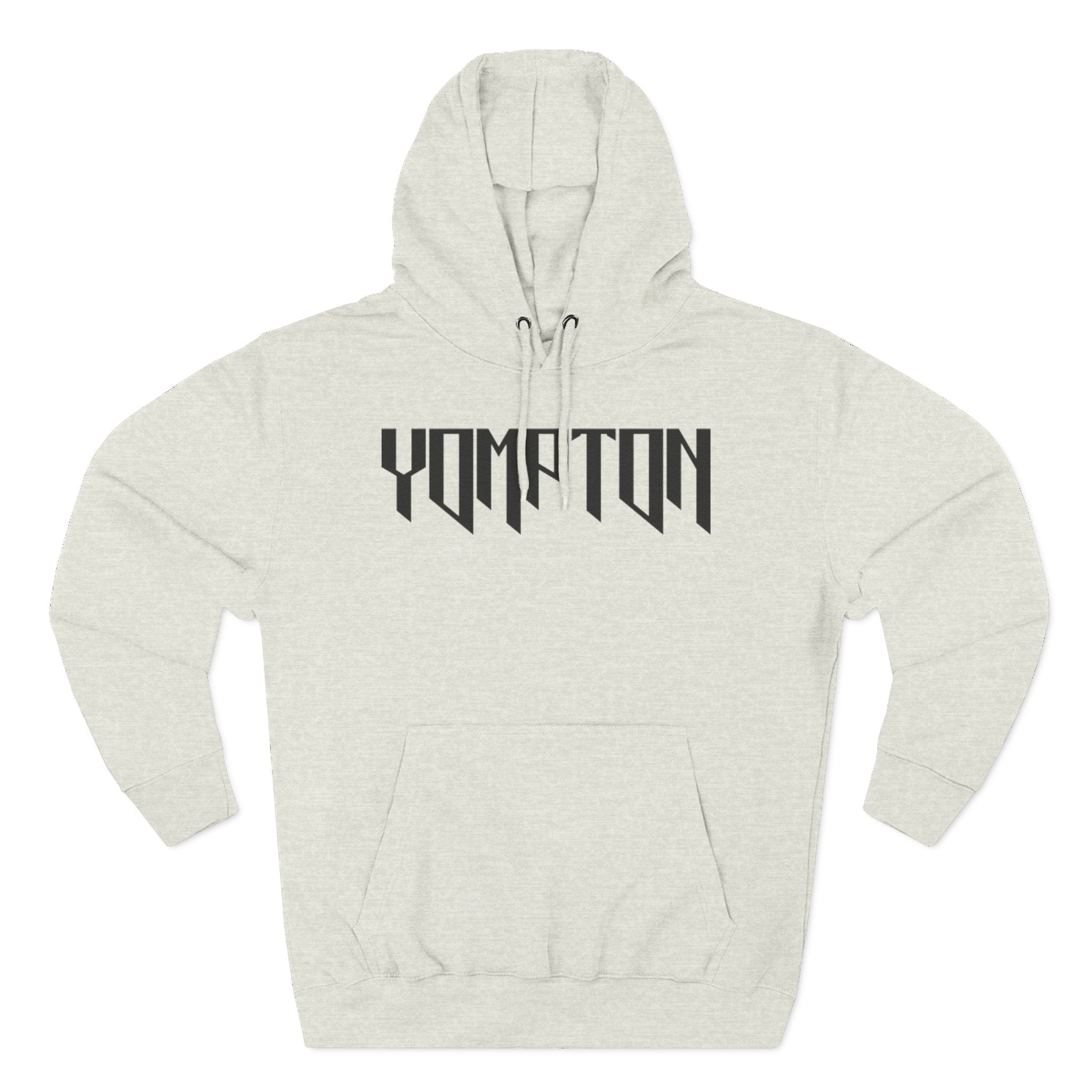 Three-Panel Fleece Hoodie