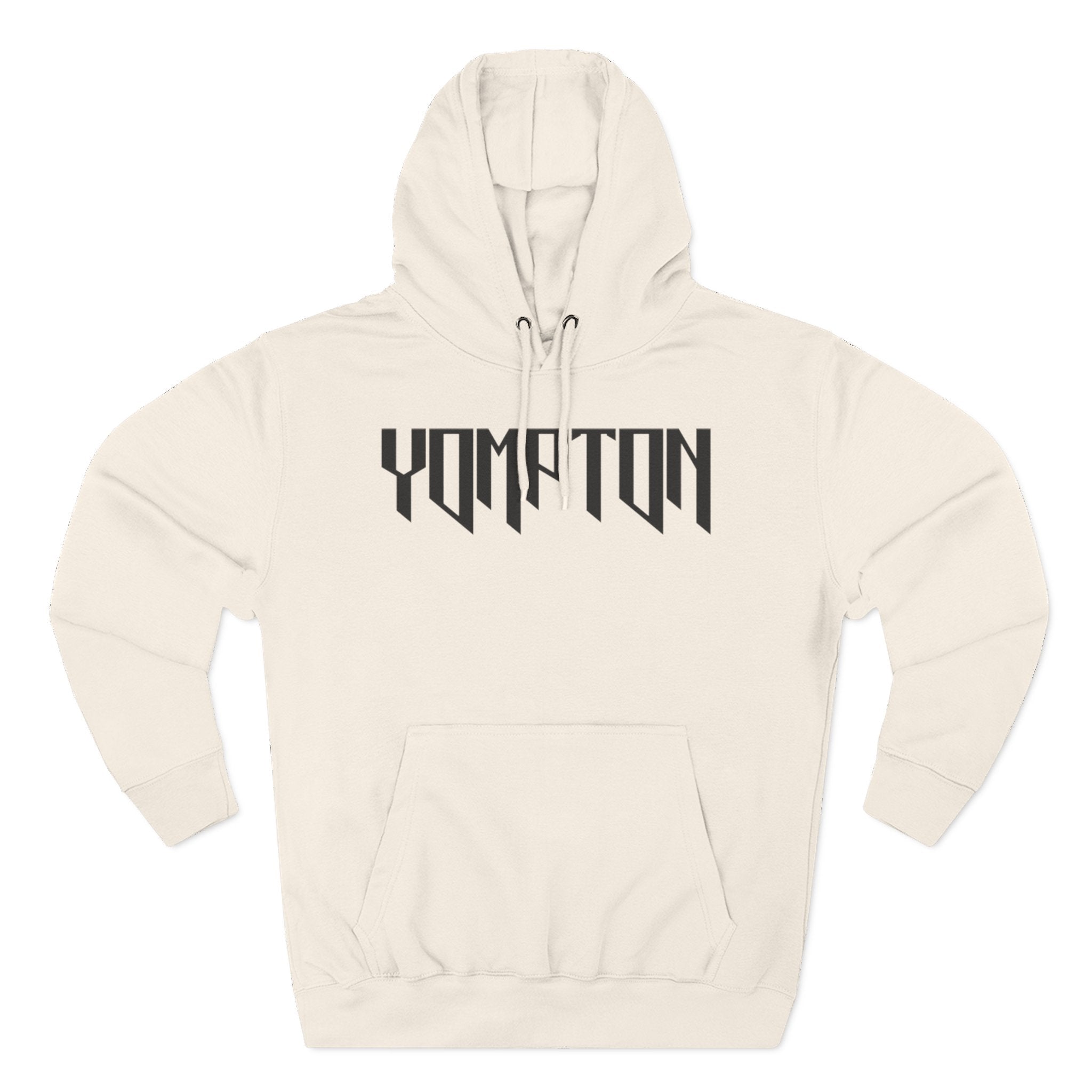 Three-Panel Fleece Hoodie