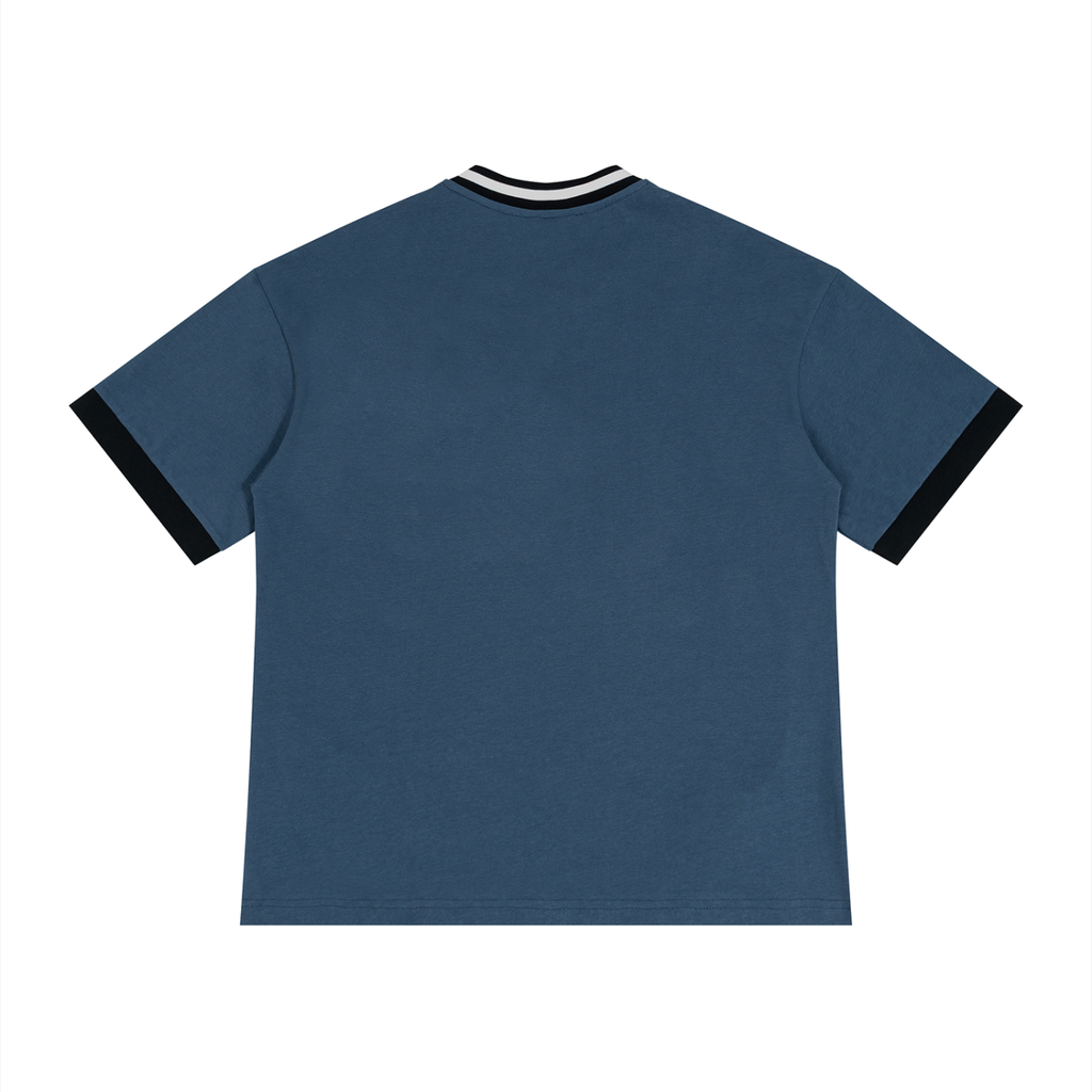 Unisex Color Block V-Neck Jersey