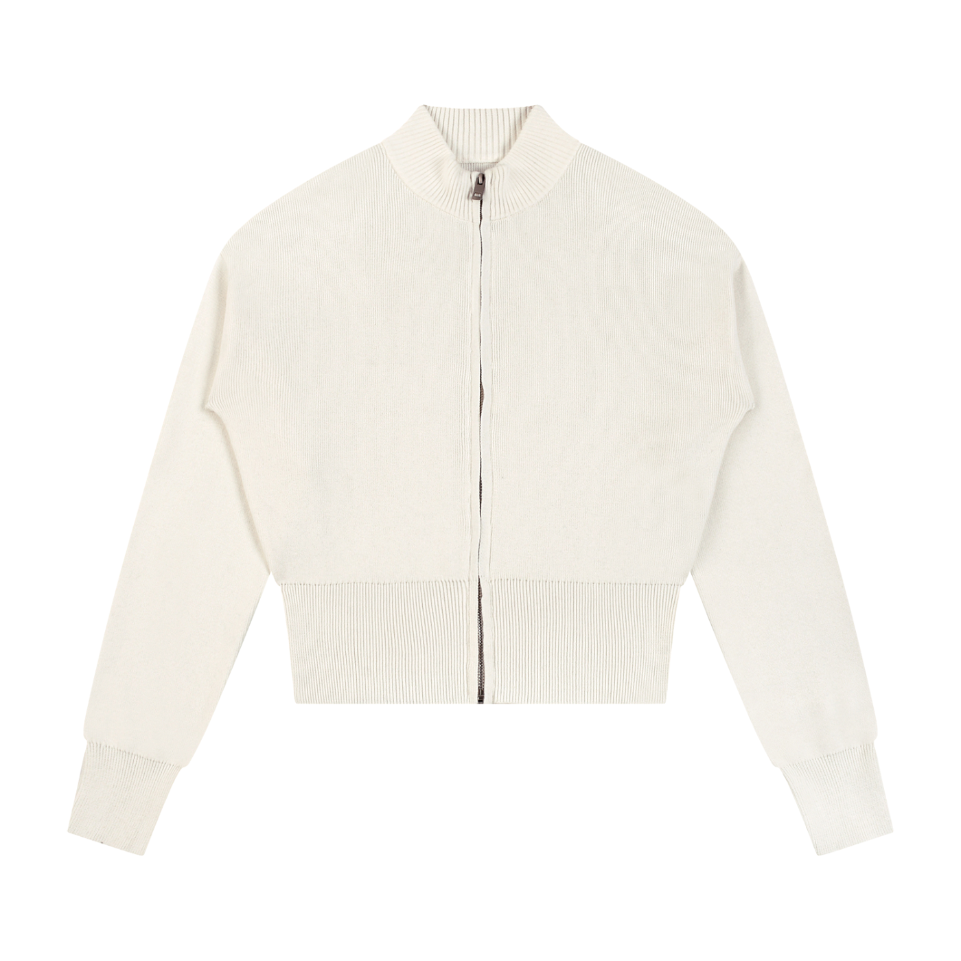 Women’s Mock Neck Zip Up Cardigan